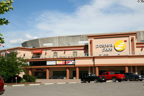 Prospera Place area. Kelowna, BC.