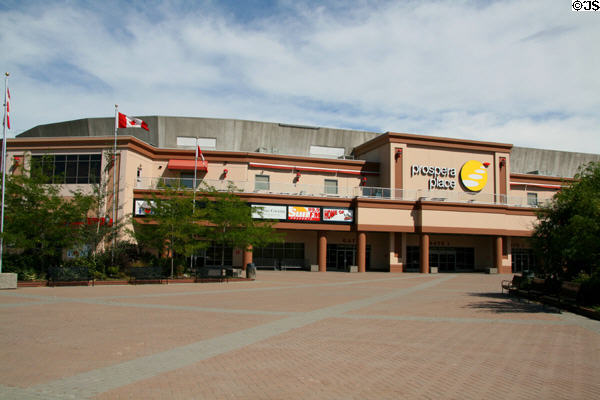 Prospera Place area. Kelowna, BC.