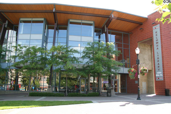 Kelowna Library. Kelowna, BC.