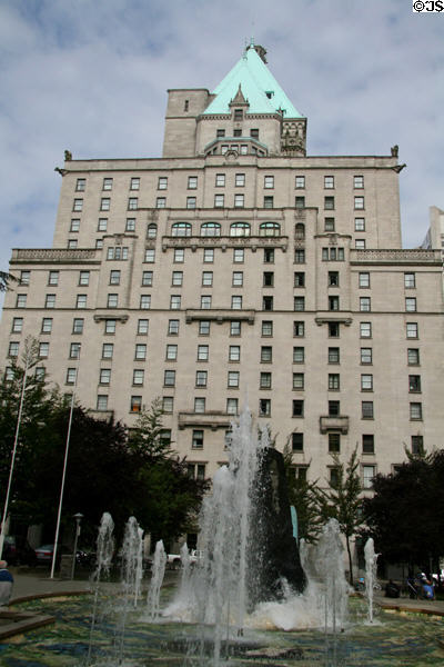 Fountains of Art Gallery & Hotel Vancouver. Vancouver, BC.