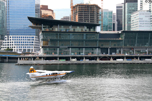 Vancouver Convention & Exhibition Centre - West Building (2009) from harbour side. Vancouver, BC.