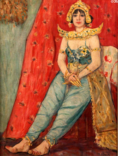 Olympia painting (c1912) by James Wilson Morrice at National Gallery of Canada. Ottawa, ON.