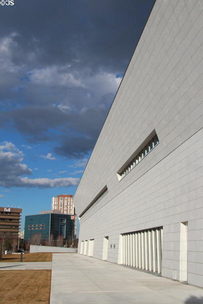Aga Khan Museum facade. Toronto, ON.