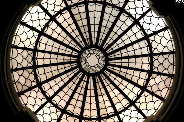 Skylight of dome at Saskatchewan Legislature. Regina, SK.