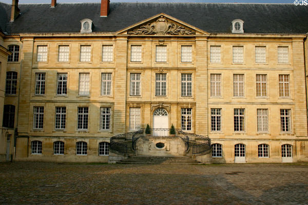 Saint-Remi museum in former Benedictine abbey (17th-18thC) a UNESCO site. Reims, France.