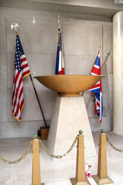 War memorial at Armistice Rail Car Museum. Compiègne, France.