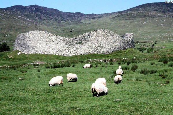 Staigue Stone Fort on Ring of Kerry route. Ireland.