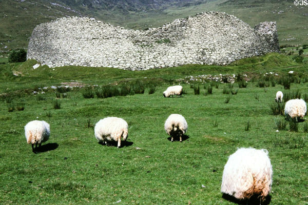 Staigue Stone Fort on Ring of Kerry route. Ireland.