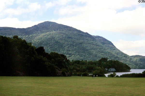 View from Muckross House, near Killarney. Ireland.
