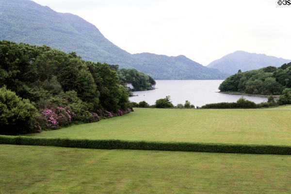 The Muckross Lake on beside Muckross House, near Killarney. Ireland.