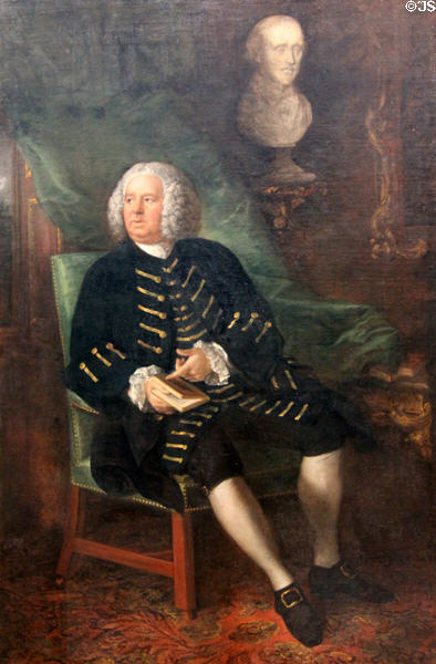 James Quin, Actor portrait (1763) by Thomas Gainsborough at National Gallery of Ireland. Dublin, Ireland.