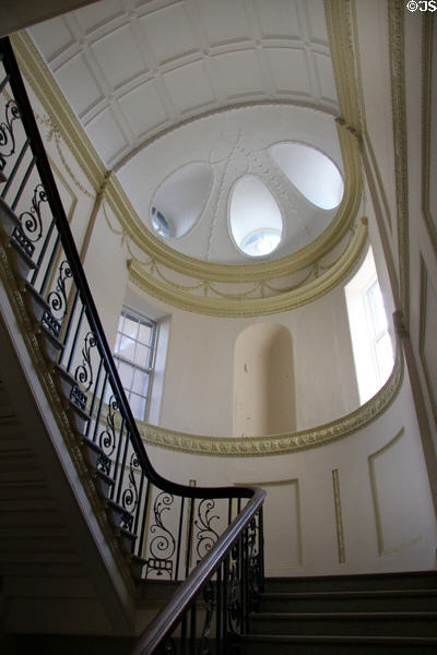 Staircase at Dublin City Gallery. Dublin, Ireland.