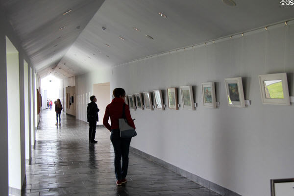 Gallery at Great Blasket Centre museum on Dingle Peninsula. Ireland.