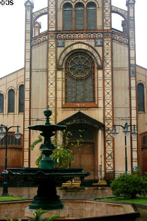 St Louis Cathedral. Fort de France, Martinique.