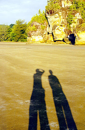 Self portrait at Bako National Park in Sarawak. Malaysia.
