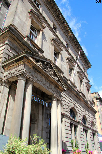 Roman palazzo (1883-5) (103 George St.). Edinburgh, Scotland. Architect: Kinnear & Peddie.
