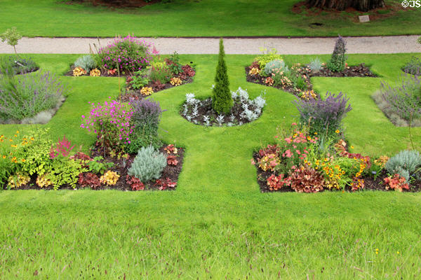 Gardens at Haddo House. Methlick, Scotland.