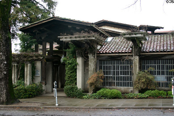 First Church of Christ, Scientist entrance. Berkeley, CA.