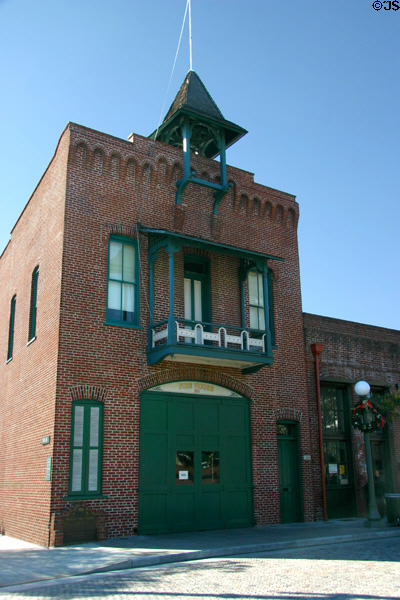 Los Angeles Fire House #1 [aka Old Plaza Firehouse] (1884) (134 Paseo de la Plaza) (now fire museum). Los Angeles, CA.