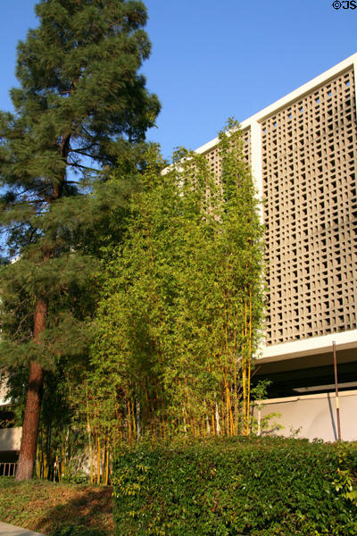 Parking Structure 9 (1966) (675 Charles E. Young Dr.). Los Angeles, CA. Architect: Albert C. Martin & Associates.