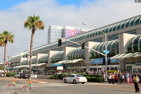 San Diego Convention Center during Comic-Con International. San Diego, CA.