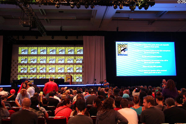 Conference room at Comic-Con International. San Diego, CA.