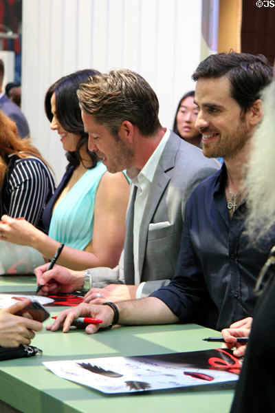 Cast of "Once Upon a Time" at Comic-Con International. San Diego, CA.