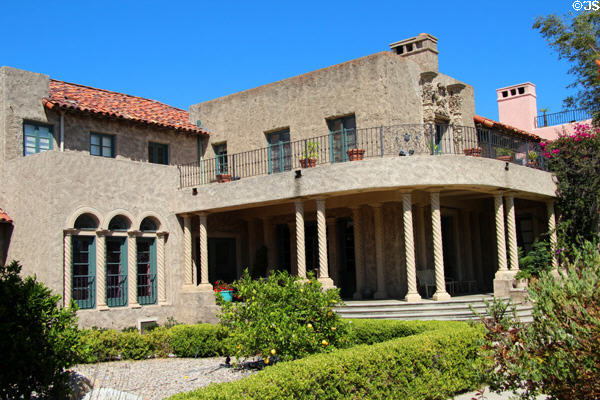 Spanish-style house (1950) (1265 Alameda Blvd.). Coronado, CA.