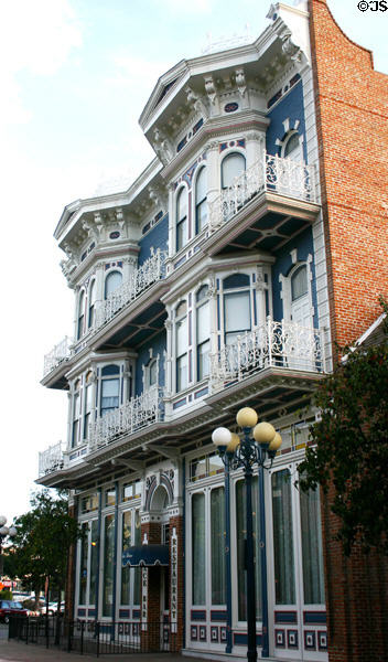 Horton Grand Hotel facade. San Diego, CA.