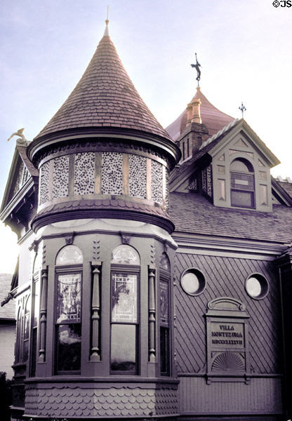 Villa Montezuma (1887) (1925 K St.). San Diego, CA. Style: Queen Anne. Architect: Comstock & Trotsche.