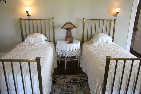 Bedroom at Marston House Museum. San Diego, CA.
