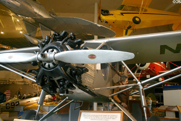 Mahoney-Ryan B-5 Brougham (1929) monoplane with cabin at San Diego Aerospace Museum. San Diego, CA.