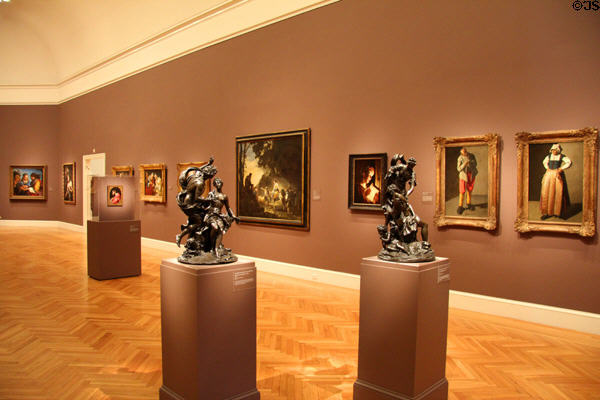 Gallery at Legion of Honor Museum. San Francisco, CA.