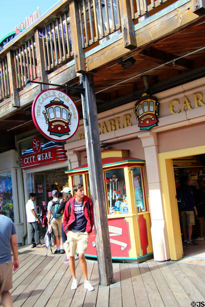 Cable Car Store1 at Pier 39. San Francisco, CA.