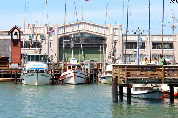 Pier 45 at Fishermans Wharf. San Francisco, CA.