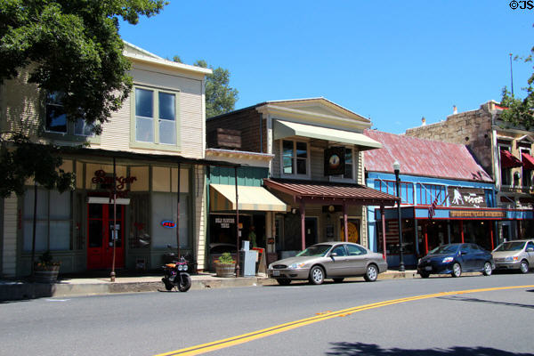 Main St. (HW 49) in Angels Camp. Angels Camp, CA.