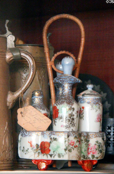 Caster set at Pardee Home Museum. Oakland, CA.