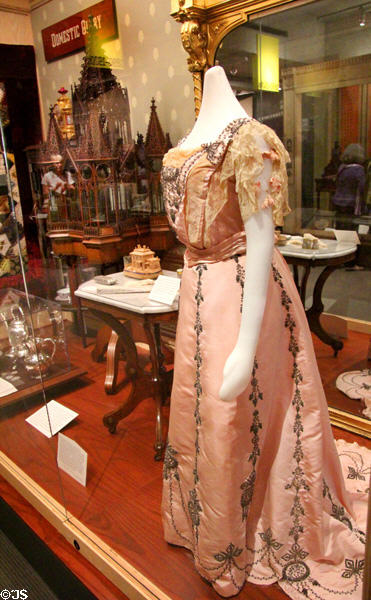 Objects from the Gilded Age in San Francisco at Oakland Museum of California. Oakland, CA.