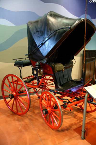 Gentleman's Phaeton (1896) by Million-Guiet Cie., Paris at El Pomar Carriage Museum. Colorado Springs, CO.