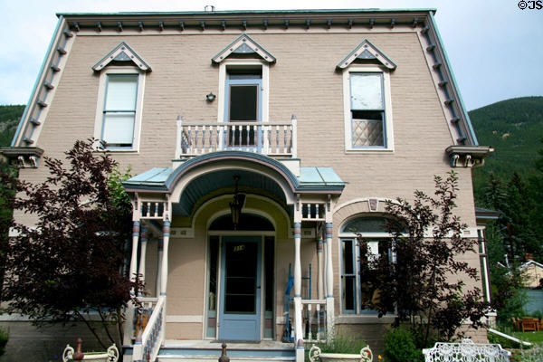 Thomas Cornish House (314 Argentine St. at 4th). Georgetown, CO.