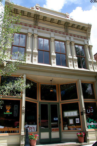 Victorian-style building (515 Main St.). Ouray, CO.