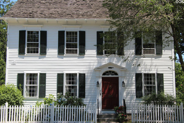 Heli Hoadley-Aaron Dutton House (1805) (37 Park St.). Guilford, CT. Style: Federal.