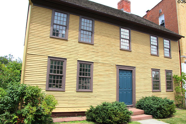 Isaac Stevens House (1788) of Webb Deane Stevens Museum. Wethersfield, CT.