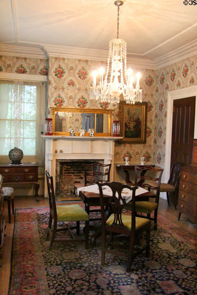 Parlor at Hurlbut-Dunham House. Wethersfield, CT.