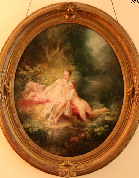 Rococo painting by François Boucher at Woodrow Wilson House. Washington, DC.