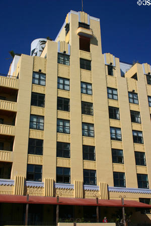 Netherland Hotel (1330 Ocean Dr.). Miami Beach, FL. Style: Art Deco. Architect: Ira Giller.