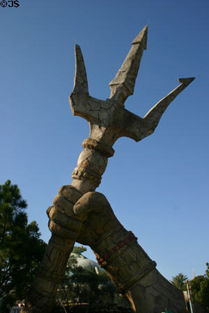 Trident of Poseidon's Fury© at Universal's Islands of Adventure. Orlando, FL.