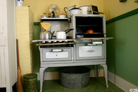 Kitchen stove in Knott House Museum. Tallahassee, FL.