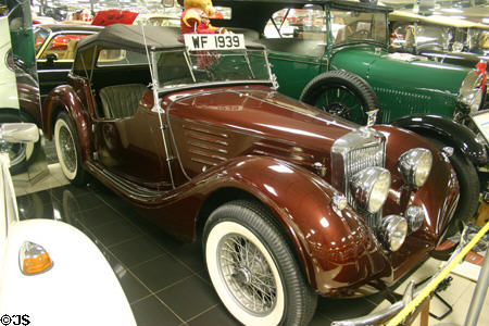 Ford Special Roadster convertible (1939) hand built for Ford's grandson, one-of-a-kind at Tallahassee Antique Car Museum. Tallahassee, FL.