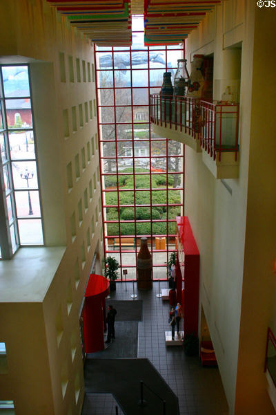 Atrium of Coca-Cola Museum. Atlanta, GA.